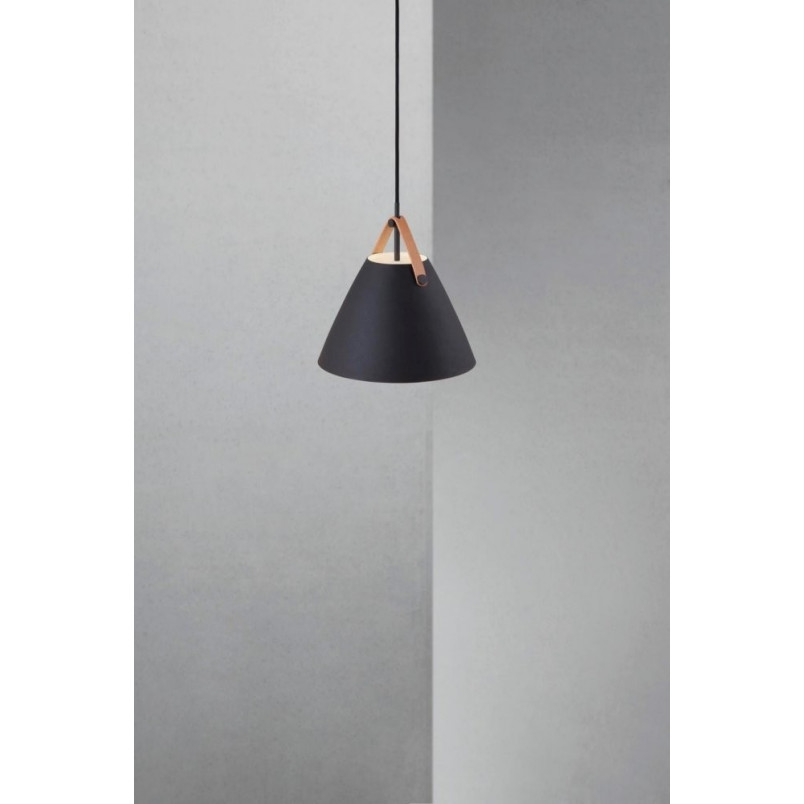 Lampa wisząca Strap czarna - Design For The People | Skandynawska