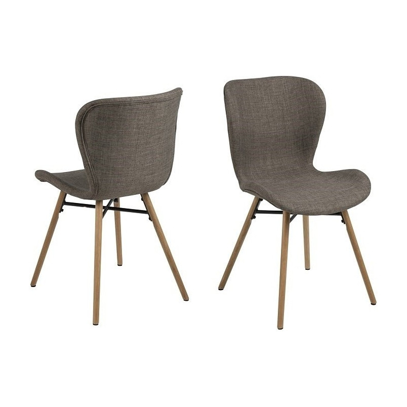 Krzesło Actona Batilda Khaki - Skandynawski Design | Kup Teraz