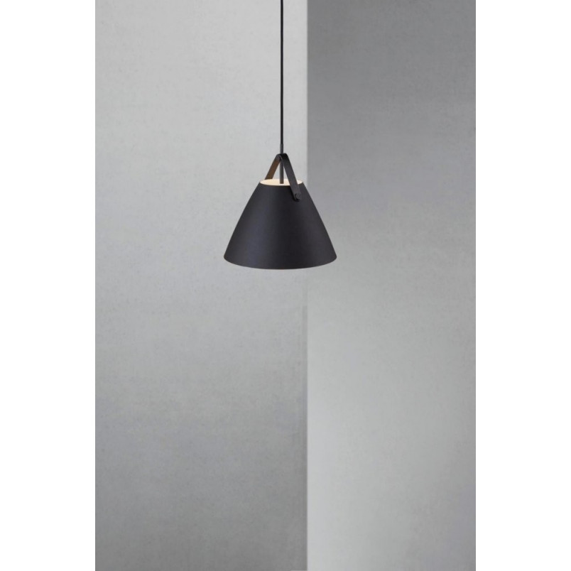 Lampa wisząca Strap czarna - Design For The People | Skandynawska