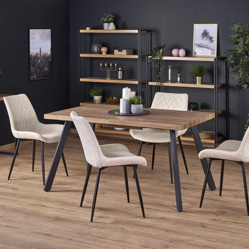 Stół rozkładany loft Berlin 140x85cm Halmar - Stylowy i funkcjonalny!