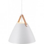 Lampa wisząca Strap biała | Design For The People