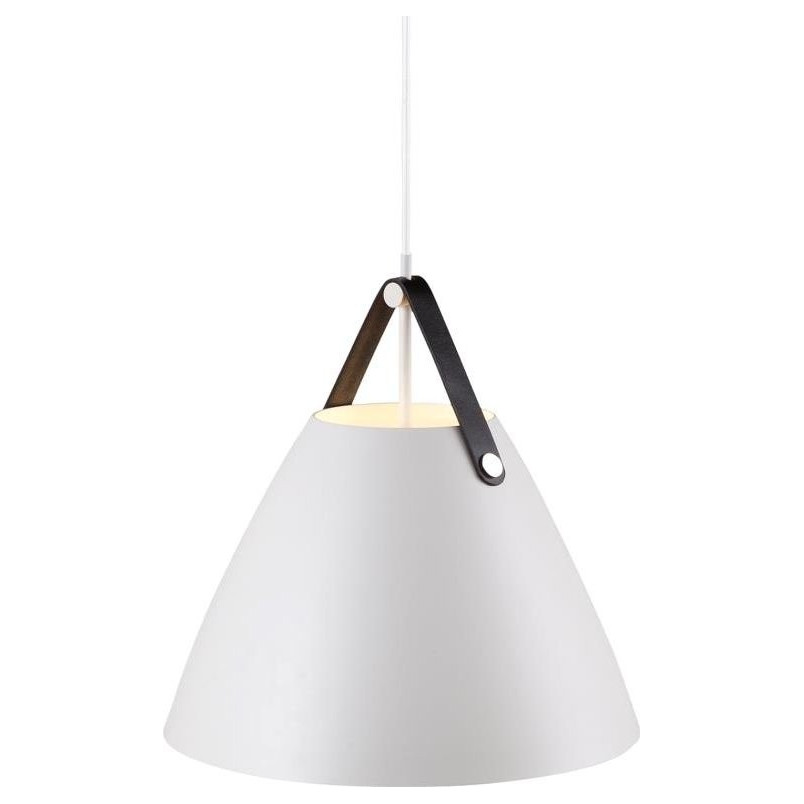 Lampa wisząca Strap biała | Design For The People