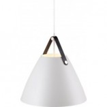 Lampa wisząca Strap biała | Design For The People