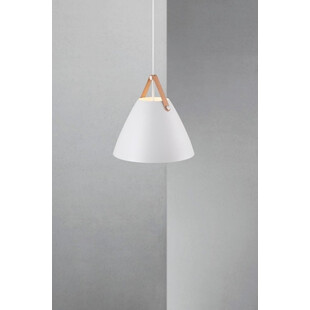 Lampa wisząca Strap biała | Design For The People