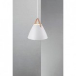 Lampa wisząca Strap biała | Design For The People