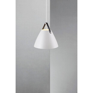 Lampa wisząca Strap biała | Design For The People