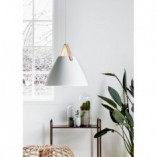 Lampa wisząca Strap biała | Design For The People