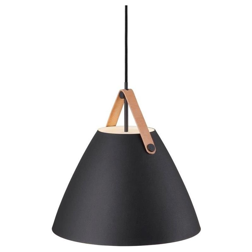 Lampa wisząca czarna Strap 36cm | Design For The People