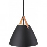 Lampa wisząca czarna Strap 36cm | Design For The People