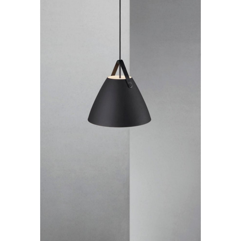 Lampa wisząca czarna Strap 36cm | Design For The People
