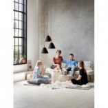 Lampa wisząca czarna Strap 36cm | Design For The People