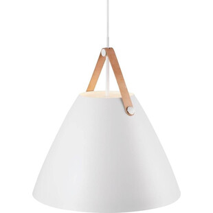 Lampa skandynawska wisząca Strap 48 Biała marki Dftp