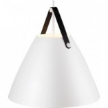 Lampa wisząca Strap biała | Design For The People