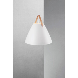 Lampa wisząca Strap biała | Design For The People