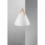Lampa wisząca Strap biała | Design For The People