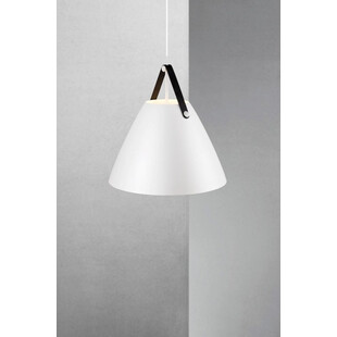 Lampa wisząca Strap biała | Design For The People