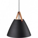 Lampa wisząca Strap czarna | Design For The People