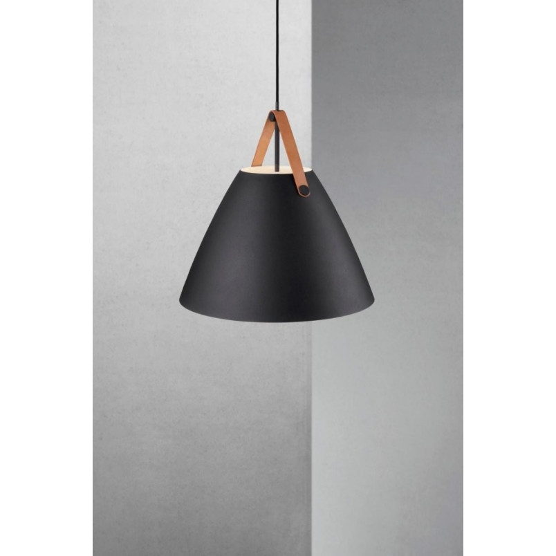 Lampa wisząca Strap czarna | Design For The People