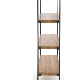 Regał Industrialny Bolivar 110cm - Halmar | Dąb Złoty/Czarny