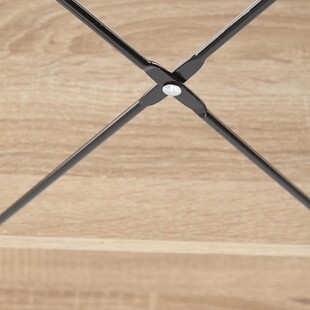 Biurko industrialne Narvik 120cm Halmar | Dąb sonoma/czarny