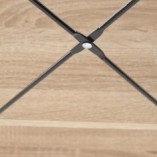 Biurko industrialne Narvik 120cm Halmar | Dąb sonoma/czarny