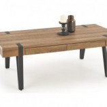 Ława industrialna Tuluza Halmar | 120x55cm | Orzech