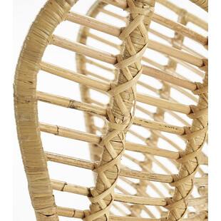 Fotel rattanowy Indiana Halmar - Jasne drewno, styl boho