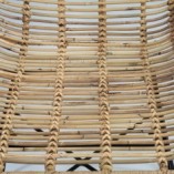 Fotel rattanowy Indiana Halmar - Jasne drewno, styl boho