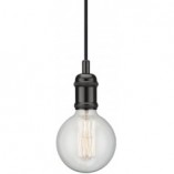 Lampa wisząca Nordlux Avra - Loftowa czarna lampa E27