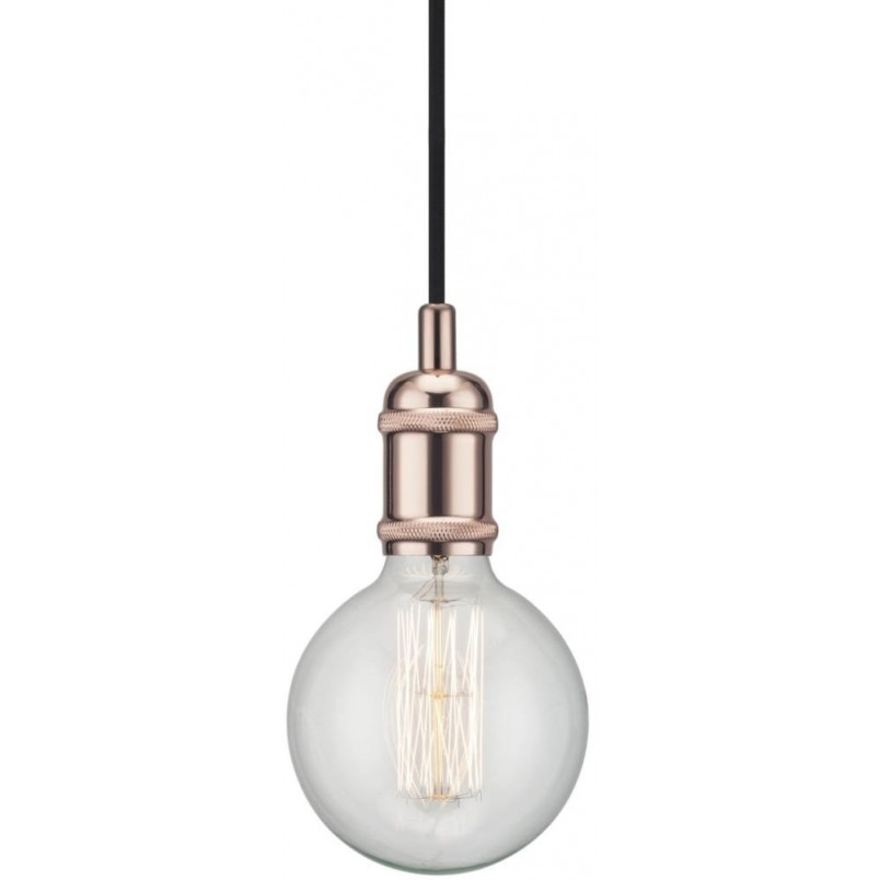 Lampa wisząca miedziana Nordlux Avra - Industrialny design