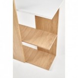 Biurko skandynawskie Fino 122cm - Halmar | Biały/Dąb