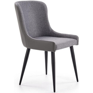 Krzesło tapicerowane K333 Halmar - Szare, Nowoczesny Design
