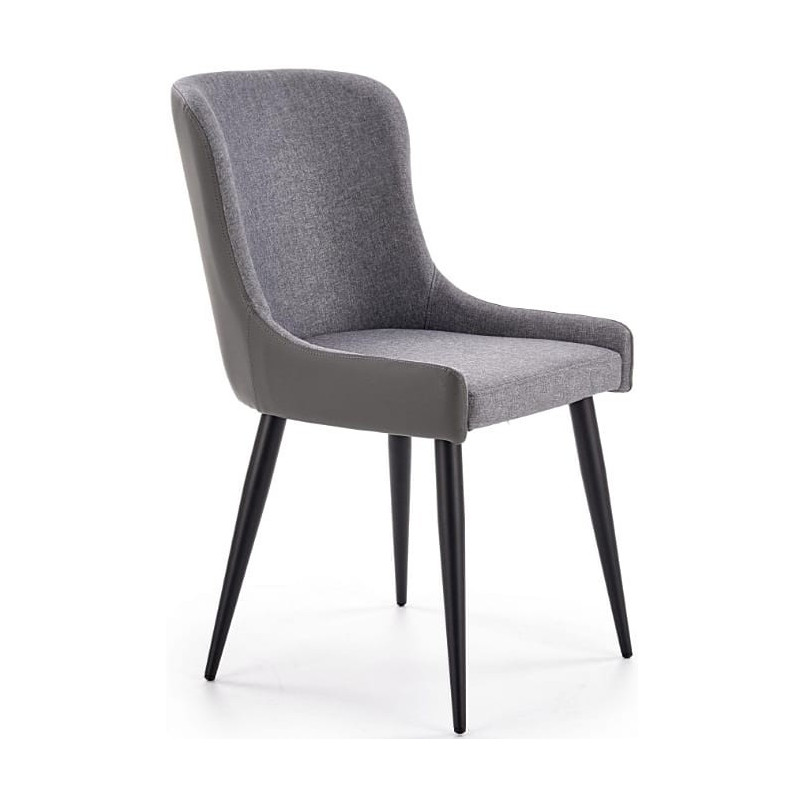 Krzesło tapicerowane K333 Halmar - Szare, Nowoczesny Design