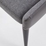 Krzesło tapicerowane K333 Halmar - Szare, Nowoczesny Design