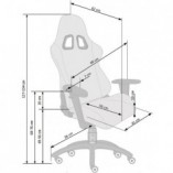 Fotel komputerowy Drake Halmar | Ergonomiczny i wygodny
