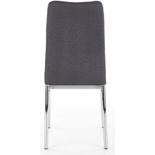 Krzesło pikowane K309 Halmar - Szare, Pikowane | Sklep Meble