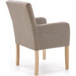 Fotel klubowy Filo beż/dąb Halmar - Komfortowy design