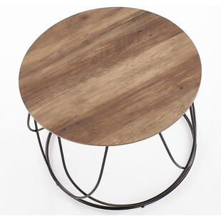 Stolik kawowy loft Nubira 60cm Halmar - Elegancki design