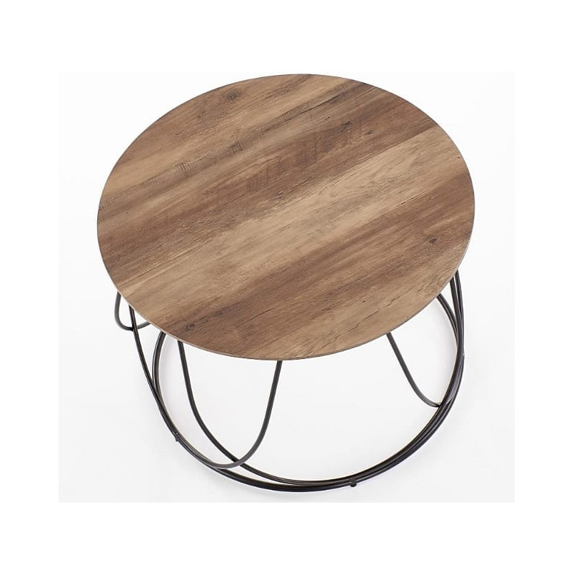 Stolik kawowy loft Nubira 60cm Halmar - Elegancki design