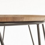 Stolik kawowy loft Nubira 60cm Halmar - Elegancki design