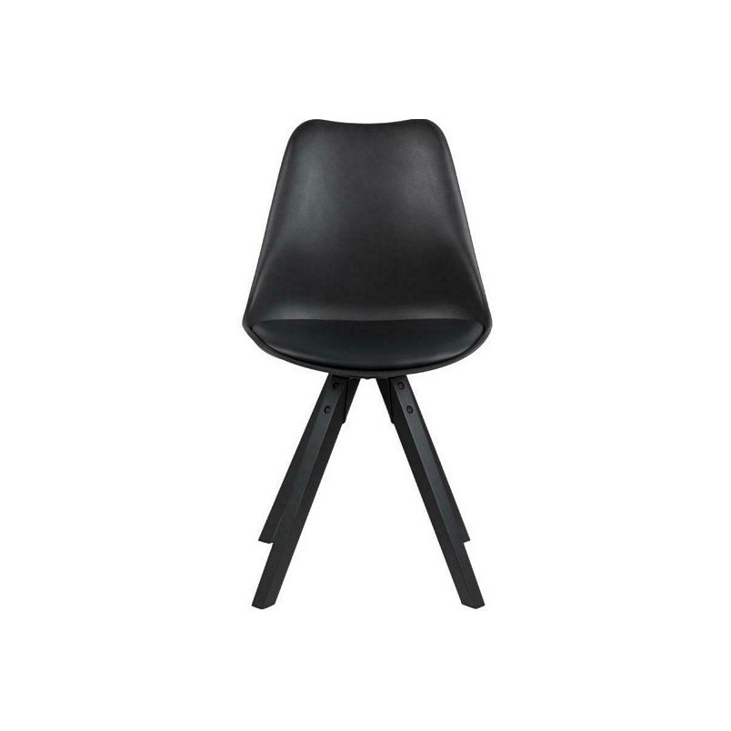 Krzesło Actona Dima czarne - Designerski komfort i styl
