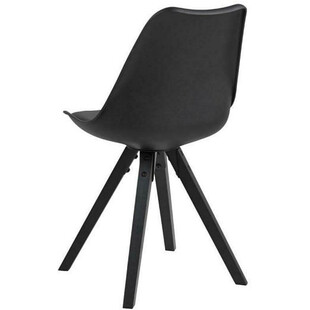 Krzesło Actona Dima czarne - Designerski komfort i styl