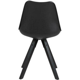 Krzesło Actona Dima czarne - Designerski komfort i styl