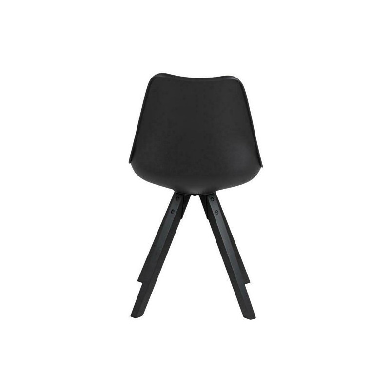 Krzesło Actona Dima czarne - Designerski komfort i styl