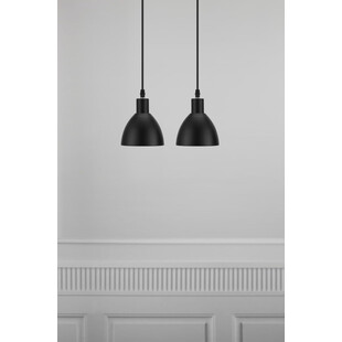 Lampa wisząca 2 punktowa Ray Czarna marki Nordlux
