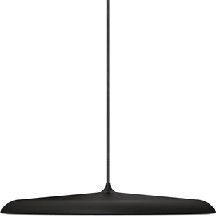 Lampa wisząca okrągła płaska Artist 40 LED Czarna marki Dftp