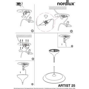 Lampa wisząca Artist | Design For The People | Czarna LED 40cm