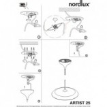 Lampa wisząca Artist | Design For The People | Czarna LED 40cm