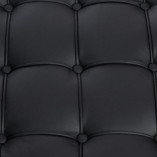 Fotel pikowany Barcelona Eco czarny D2.Design - Komfort i styl
