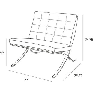 Fotel skórzany Barcelona D2 Design | Elegancja i Komfort